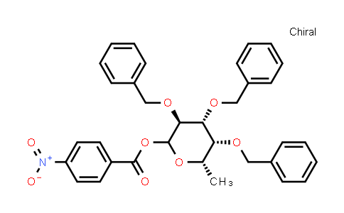 2,3,4-Tri-O-benzyl-1-O-(4-nitrobenzoyl)-L-fucopyranose