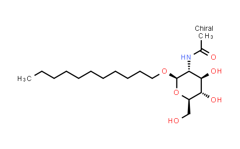 十一烷基-2-乙酰氨基-2-脱氧-beta-D-吡喃葡糖苷