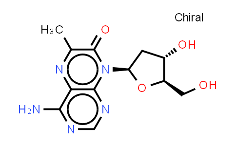 4-Amino-6-methyl-8-(2'-deoxy-b-D-ribofuranosyl)-7-pteridone