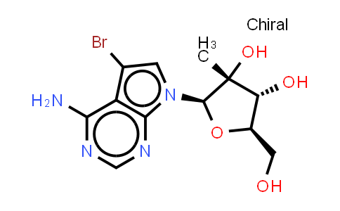 5-Bromo-7-(2-C-methyl-b-D-ribofuranosyl)-7H-pyrrolo[2,3-d]pyrimidin-4-amine