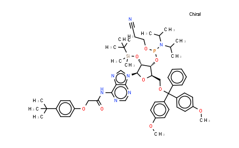 5-o-(4,4-二甲氧基三苯甲基)-2-o-[(叔丁基)二甲基硅基]-n-[[4-(叔