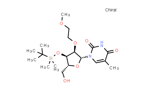 3'-O-(t-Butyldimethylsilyl)-2'-O-(2-methoxyethyl)-5-methyluridine
