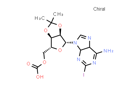 5'-Carboxy-2-iodo-2',3'-O-isopropylideneadenosine
