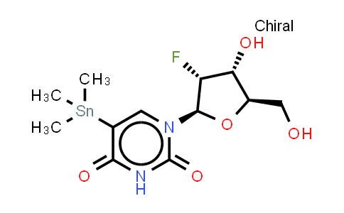 2'-Deoxy-2'-fluoro-5-(trimethylstannyl)uridine-epimer