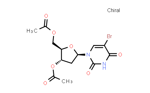 3',5'-Di-O-acetyl-5-bromo-2'-deoxyuridine