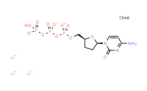 2',3'-Dideoxycytidine-5'-triphosphate trilithium salt