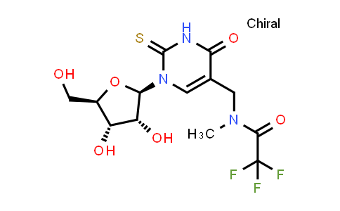 5-(N-Methyl-N-trifluoroacetyl-aminomethyl)-2-thiouridine