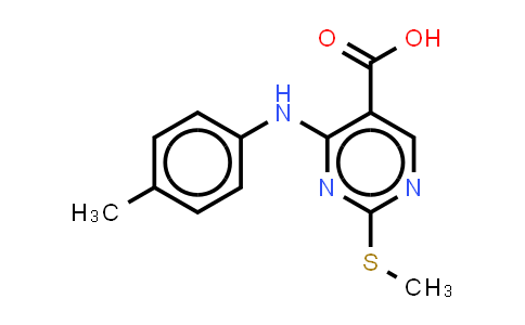 2-(Methylthio)-4-(P-Tolylamino)Pyrimidine-5-Carboxylic Acid