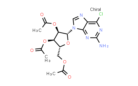 2',3',5'-Tri-O-acetyl-6-chloro-6-deoxyguanosine