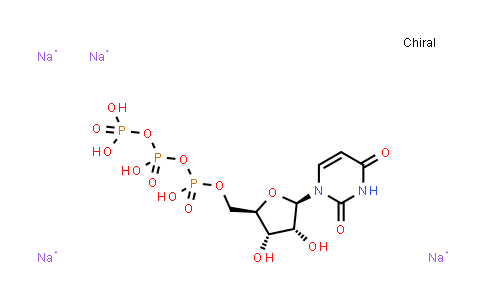 Uridine-5'-(tetrahydrogen triphosphate) sodium salt (1:4)