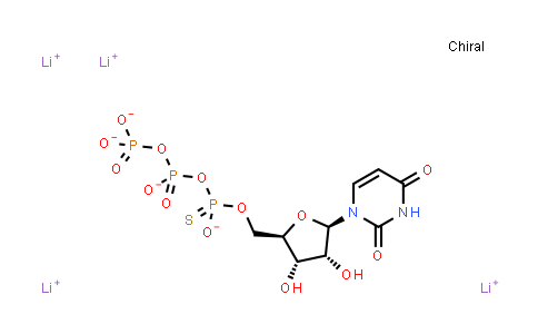 Uridine 5'-O-(1-thiotriphosphate) lithium salt