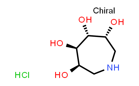 (3R,4R,5R,6R)-3,4,5,6-Tetrahydroxyazepane Hydrochloride