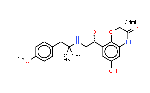 6-羟基-8-[(1R)-1-羟基-2-[[2-(4-甲氧基苯基)-1,1-二甲基乙基]氨基]乙基]-2H-1,4-苯并恶嗪-3(4H)-酮