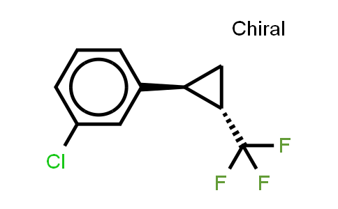 (+/-)-1-chloro-3-(trans-2-(trifluoromethyl)cyclopropyl)benzene