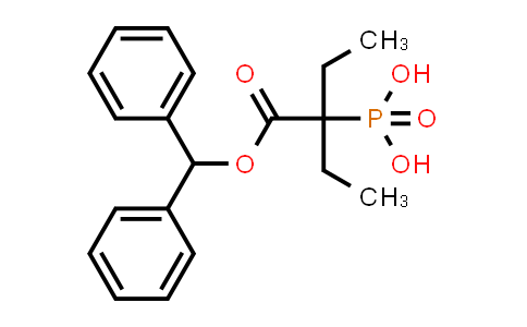 (1-benzhydryloxycarbonyl-1-ethyl-propyl)phosphonic acid