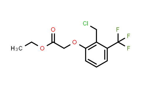 (2-Chloromethyl-3-trifluoromethyl-phenoxy)-acetic acid ethyl ester