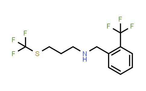(2-Trifluoromethyl-benzyl)-(3-trifluoromethylsulfanyl-propyl)-amine