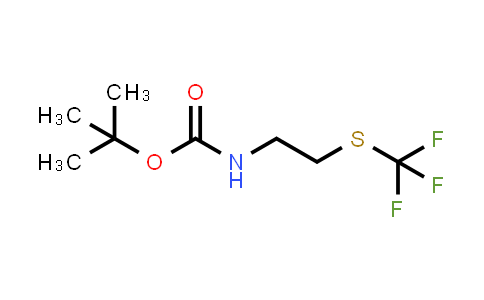 (2-Trifluoromethylsulfanyl-ethyl)- carbamic acid tert-butyl ester