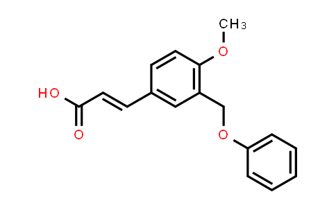 (2E)-3-[4-Methoxy-3-(phenoxymethyl)phenyl]acrylic acid