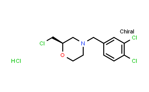 (2R)-2-(Chloromethyl)-4-[(3,4-dichlorophenyl)methyl]morpholine hydrochloride