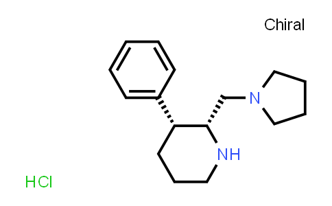 (2R,3R)-3-Phenyl-2-(pyrrolidin-1-ylmethyl)piperidine hydrochloride