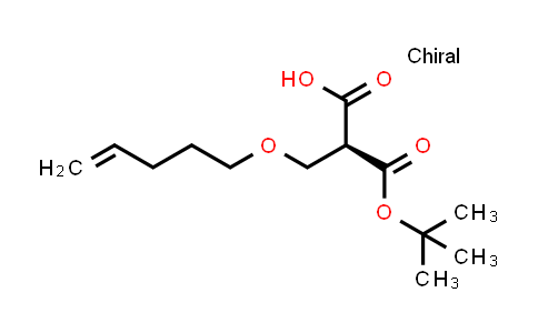 (2S)-3-tert-butoxy-3-oxo-2-(pent-4-enoxymethyl)propanoic acid