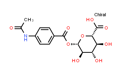 (2S,3S,4S,5R,6S)-6-(4-Acetamidobenzoyl)oxy-3,4,5-trihydroxy-tetrahydropyran-2-carboxylic acid
