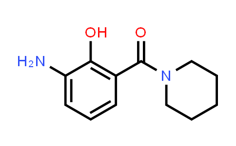 (3-amino-2-hydroxy-phenyl)-(1-piperidyl)methanone