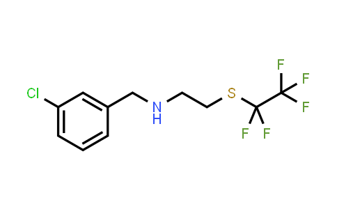 (3-Chloro-benzyl)-(2-pentafluoroethylsulfanylethyl)-amine
