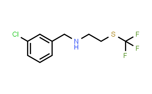 (3-Chloro-benzyl)-(2-trifluoromethylsulfanylethyl)-amine