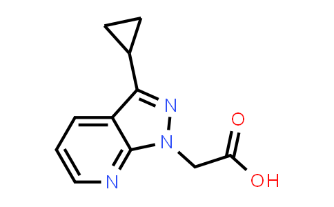 (3-Cyclopropyl-1H-pyrazolo[3,4-b]pyridin-1-yl)acetic acid