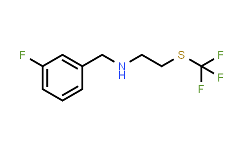 (3-Fluoro-benzyl)-(2-trifluoromethylsulfanyl-ethyl)-amine