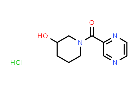 (3-hydroxy-1-piperidyl)-pyrazin-2-yl-methanone hydrochloride