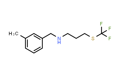 (3-Methyl-benzyl)-(3-trifluoromethylsulfanyl-propyl)-amine