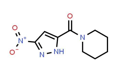 (3-nitro-1H-pyrazol-5-yl)-(1-piperidyl)methanone