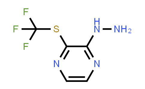 (3-Trifluoromethylsulfanyl-pyrazin-2-yl)-hydrazine