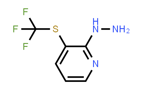 (3-Trifluoromethylsulfanyl-pyridin-2-yl)-hydrazine