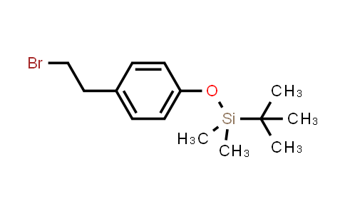 (4-(2-Bromoethyl)phenoxy)-(1,1-dimethylethyl)dimethylsilane