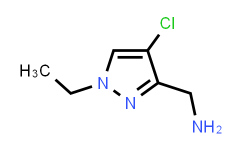 (4-chloro-1-ethyl-pyrazol-3-yl)methanamine