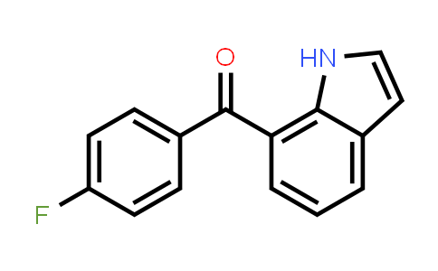 (4-fluorophenyl)-(1H-indol-7-yl)methanone