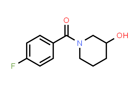 (4-fluorophenyl)-(3-hydroxy-1-piperidyl)methanone