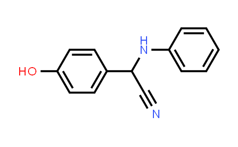 (4-Hydroxy-phenyl)-phenylamino-acetonitrile