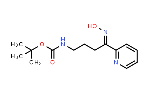 (4-Hydroxyimino-4-pyridin-2-yl-butyl)-carbamic acid tert-butyl ester