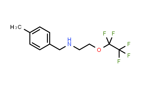 (4-Methyl-benzyl)-(2-pentafluoroethyloxyethyl)-amine