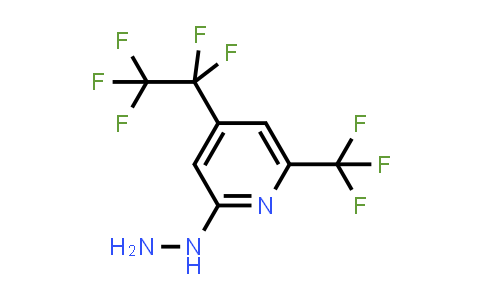 (4-Pentafluoroethyl-6-trifluoromethyl-pyridin-2-yl)-hydrazine