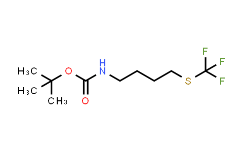 (4-Trifluoromethylsulfanyl-butyl)-carbamic acid tert-butyl ester