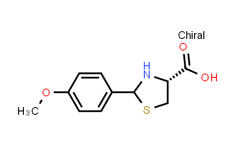 (4R)-2-(4-methoxyphenyl)thiazolidine-4-carboxylic acid