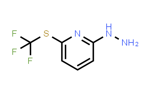 (6-Trifluoromethylsulfanyl-pyridin-2-yl)-hydrazine