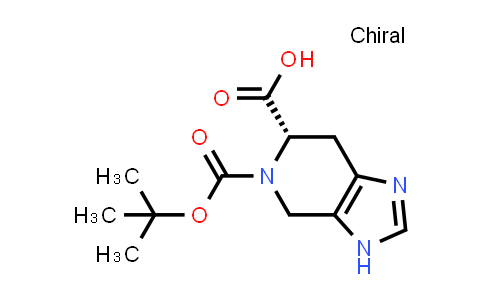 (6S)-5-tert-Butoxycarbonyl-3,4,6,7-tetrahydroimidazo[4,5-c]pyridine-6-carboxylic acid
