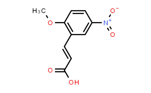(E)-3-(2-methoxy-5-nitro-phenyl)prop-2-enoic acid